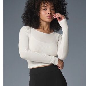 Alo Gather Long Sleeve XS